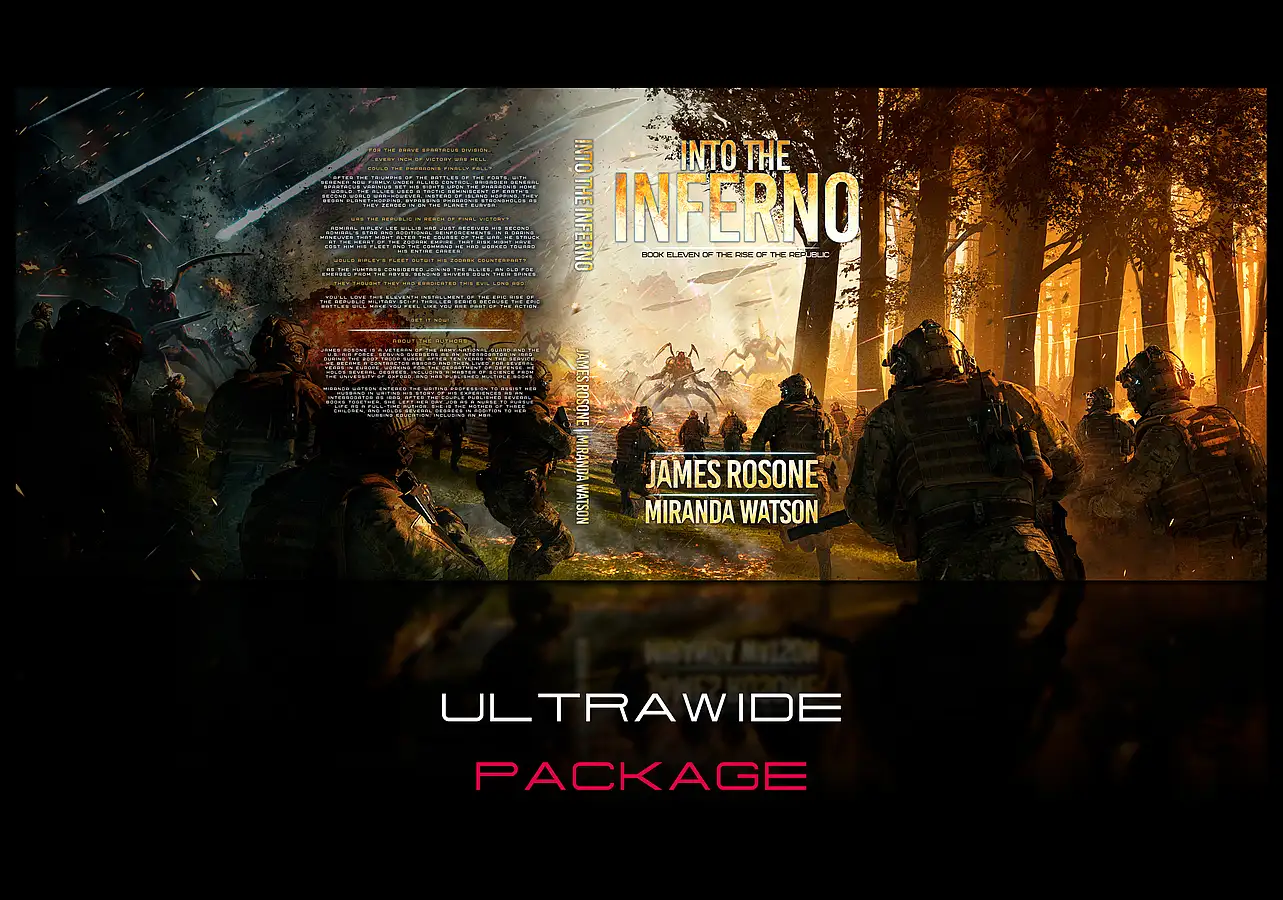 Ultra-wide panoramic cover package